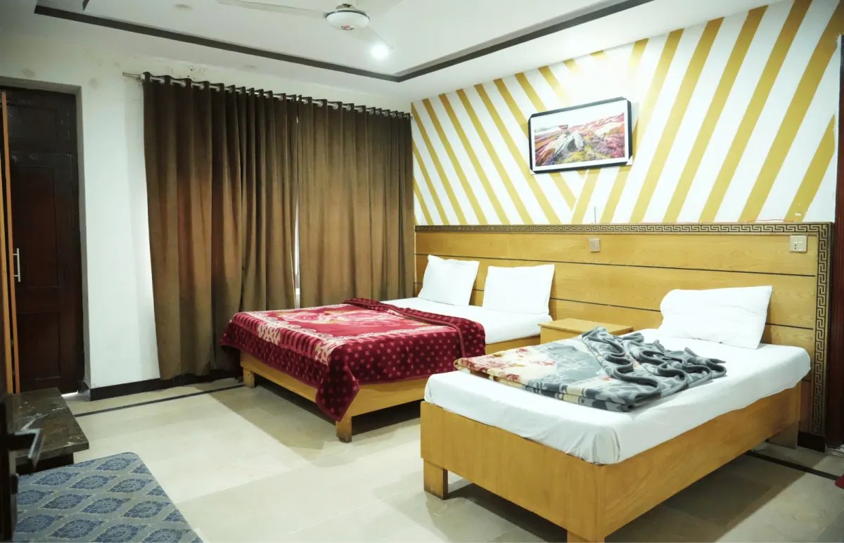 One Room, Two Bed Styles